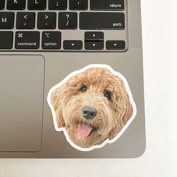 3x Autocollant personnalisé pour votre animal de compagnie